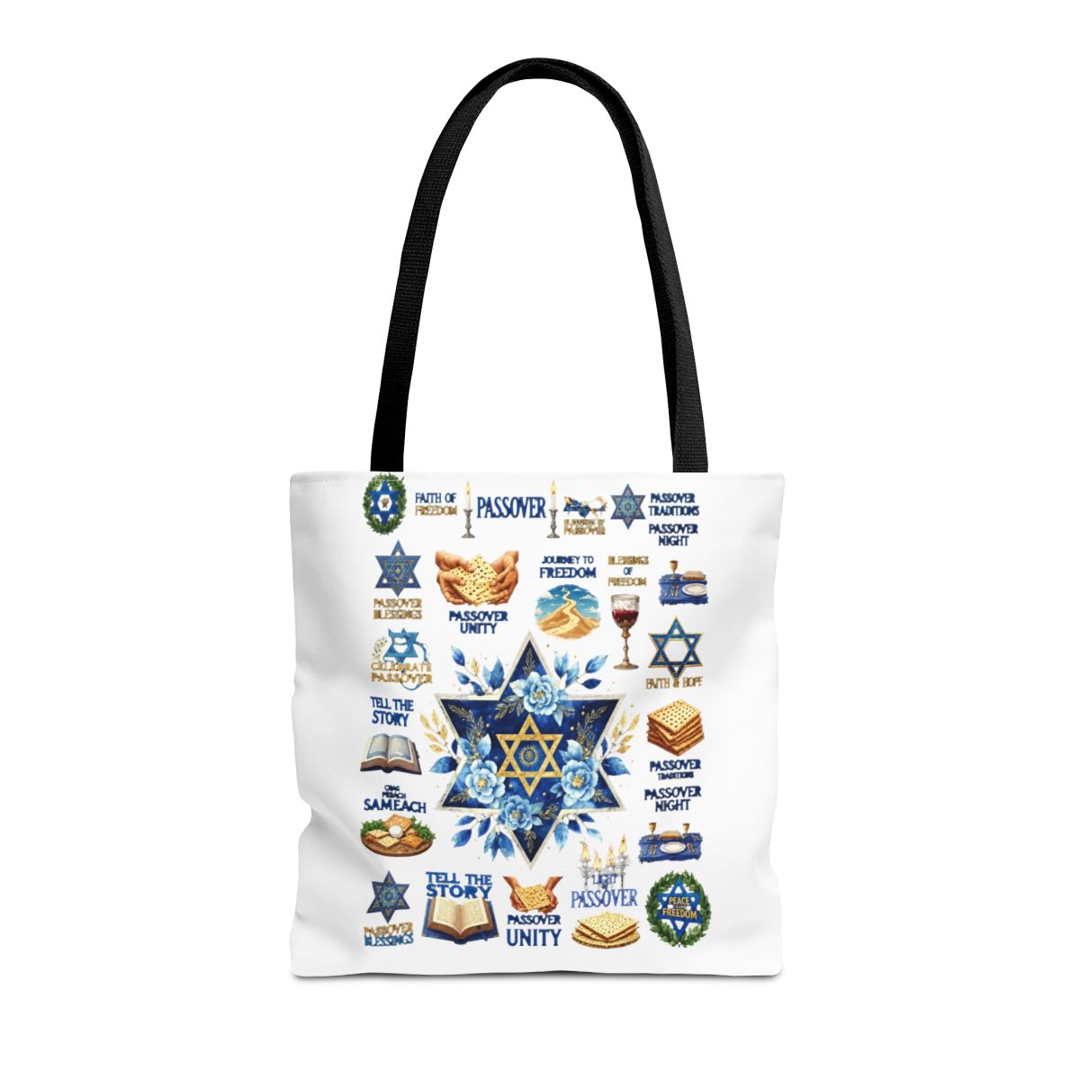 KEYCHIN Passover Bags Pesach Star Of David Gift Chag Pesach Sameach Passover Shoulder Bag Pesach Afikomen Merch | DavsD - alternate angle 2, merchandise