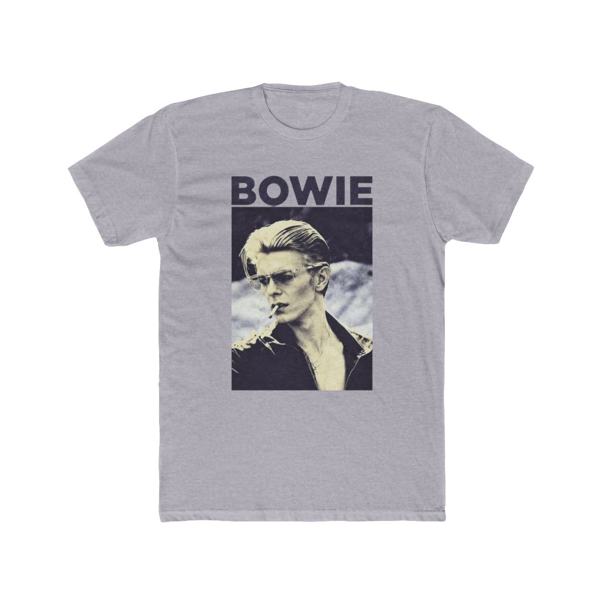 David Bowie Smoking Photograph T Shirt Medium White | DavsD