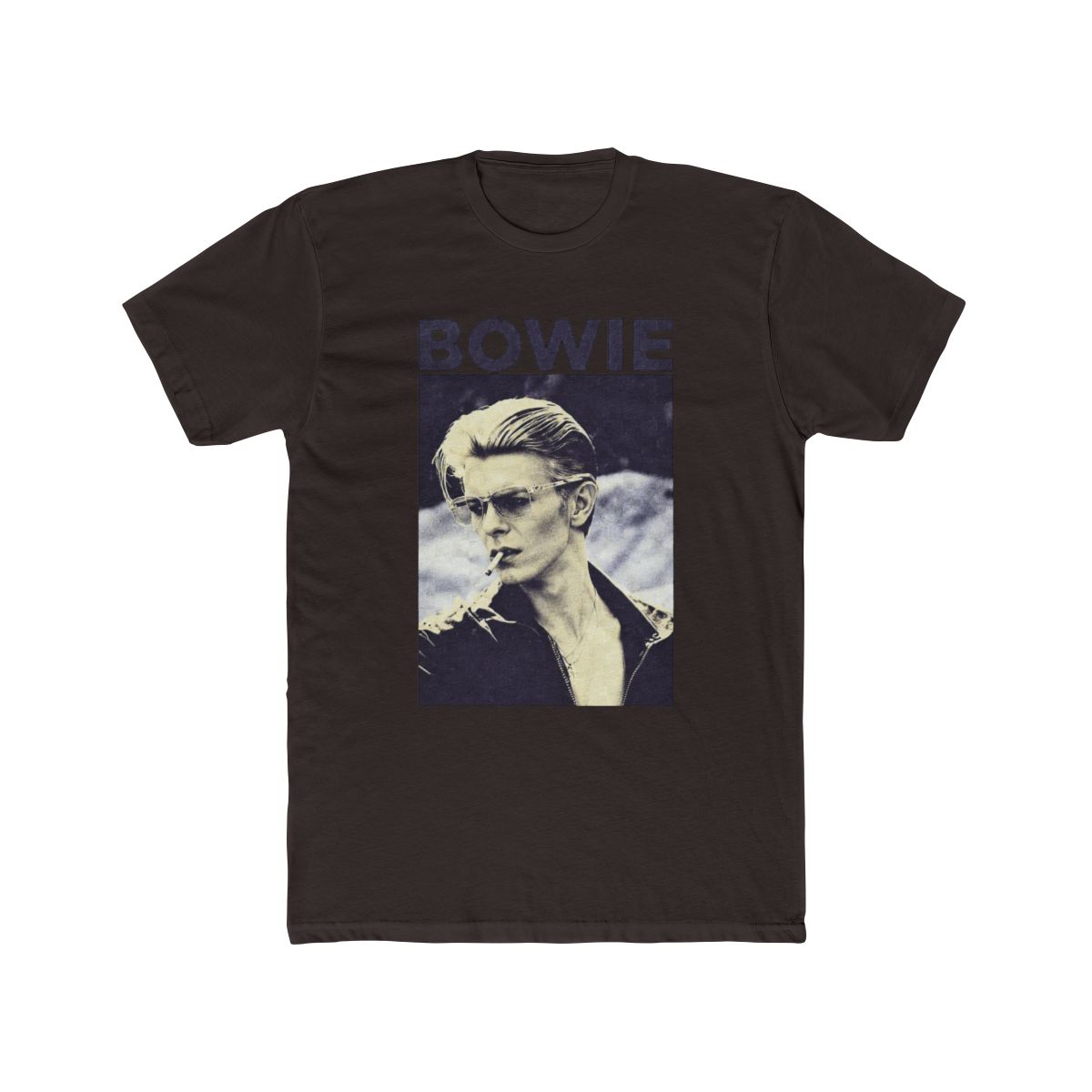 David Bowie Smoking Photograph T Shirt Medium White | DavsD - alternate angle 2, merchandise