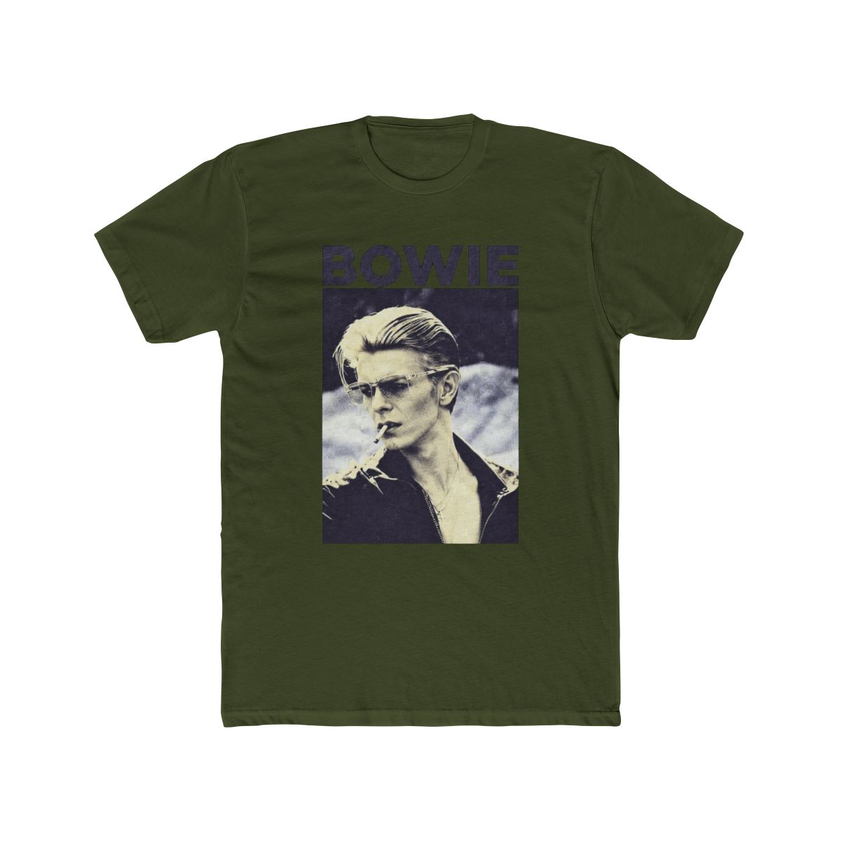 David Bowie Smoking Photograph T Shirt Medium White | DavsD - alternate angle 5, merchandise