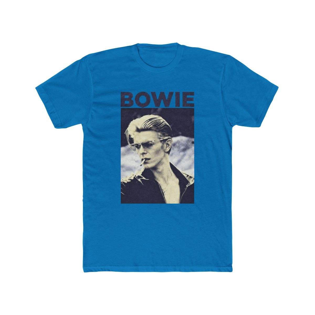 David Bowie Smoking Photograph T Shirt Medium White | DavsD