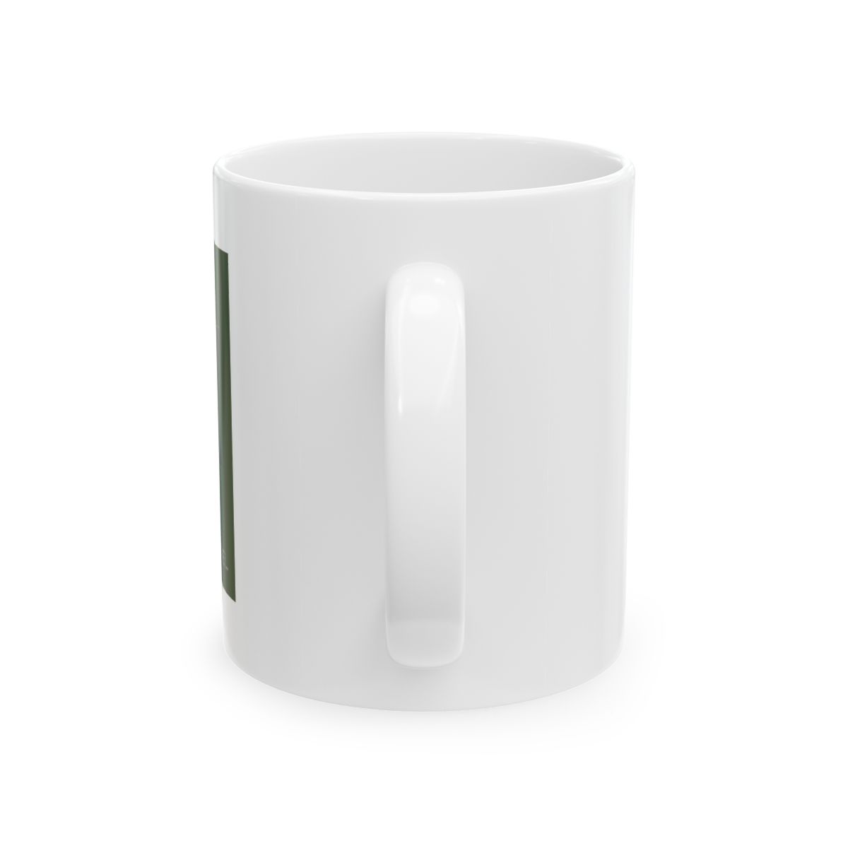 Lion of Judah, I Stand With Israel, Jewish Star of David Ceramic Mug, Black/White, 15oz | DavsD - alternate angle 3, merchandise