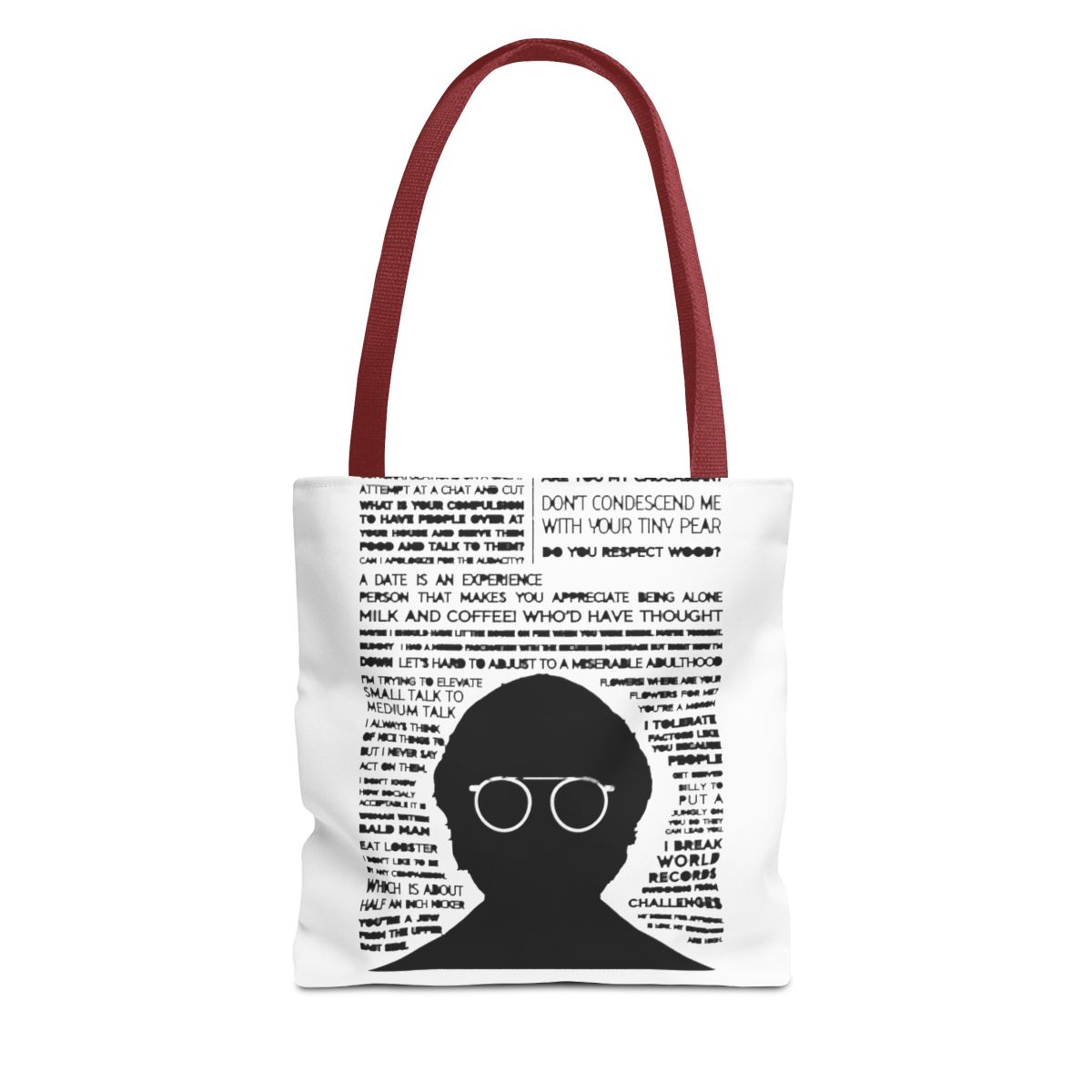 BWWKTOP David Bags David Fans Inspired Gift Are You My Caucasian Larry David Shoulder Bag David Merch | DavsD - alternate angle 4, merchandise