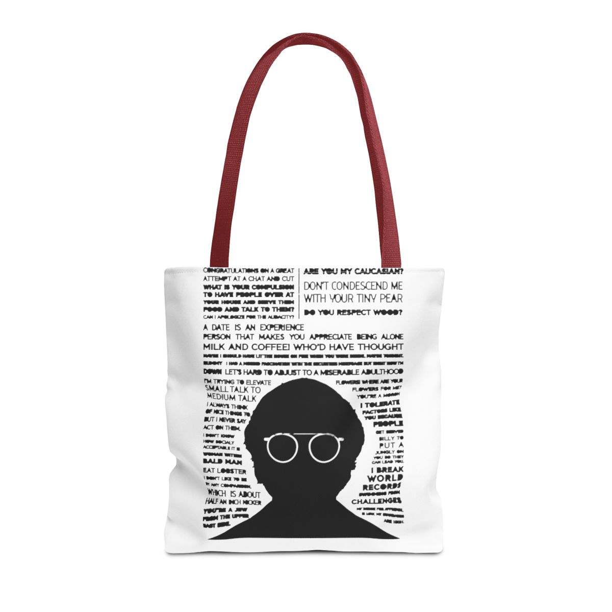 BWWKTOP David Bags David Fans Inspired Gift Are You My Caucasian Larry David Shoulder Bag David Merch | DavsD - alternate angle 5, merchandise