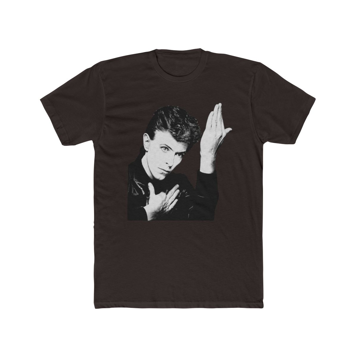Liquid Blue David Bowie Heroes Short Sleeve T Shirt Shirt | DavsD - alternate angle 2, merchandise