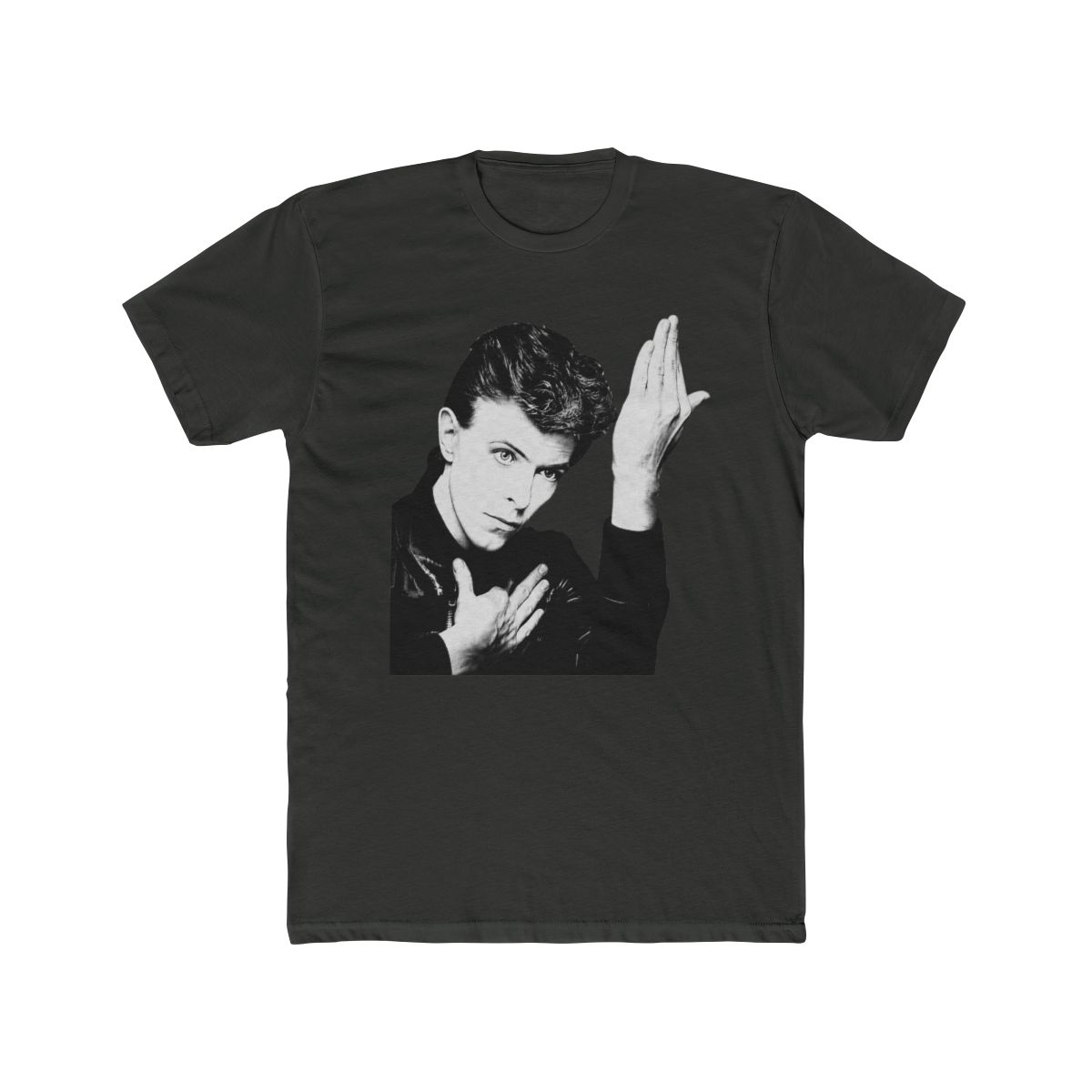 Liquid Blue David Bowie Heroes Short Sleeve T Shirt Shirt | DavsD - alternate angle 5, merchandise