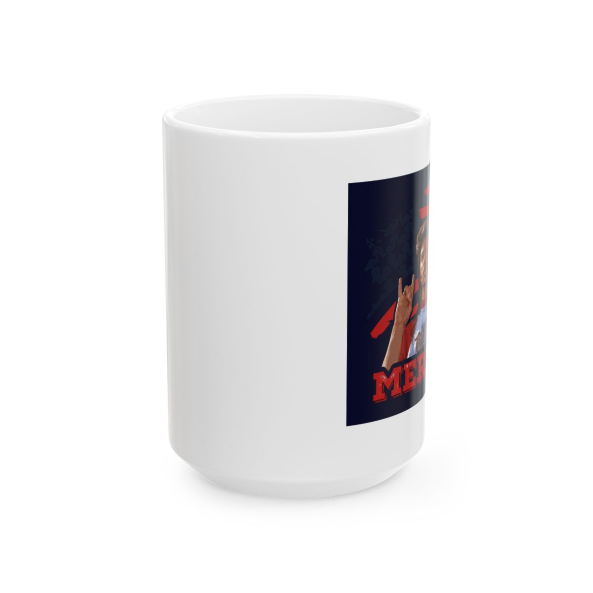 LIBBY'S BENCHMARK27 DESIGNS Joe Dirt Merica Mug David Spade Fourth of July Coffee Cup Funny Independence Day Mugs | DavsD - alternate angle 2, merchandise