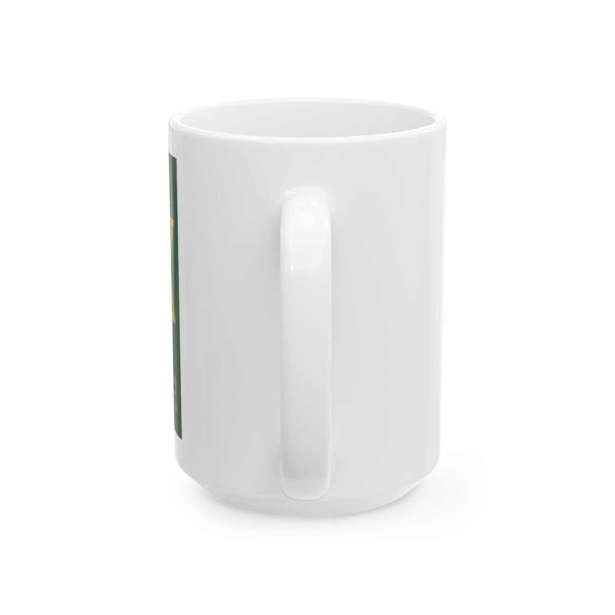 Israel Magen David Star Lion of Judah Ceramic Mug, Pink/White, 11oz | DavsD - alternate angle 5, merchandise