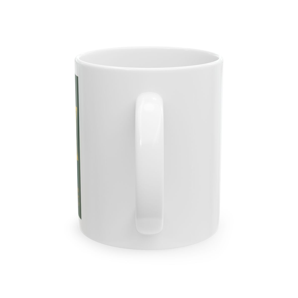 Israel Magen David Star Lion of Judah Ceramic Mug, Pink/White, 11oz | DavsD - alternate angle 3, merchandise