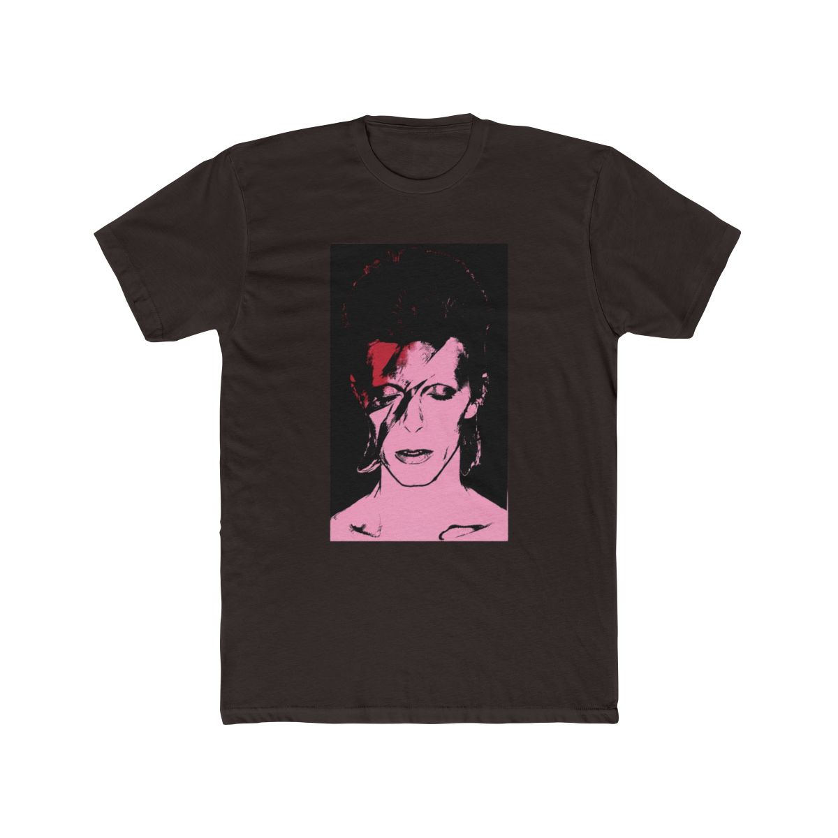 David Bowie Aladdin Sane T Shirt Red | DavsD - alternate angle 2, merchandise