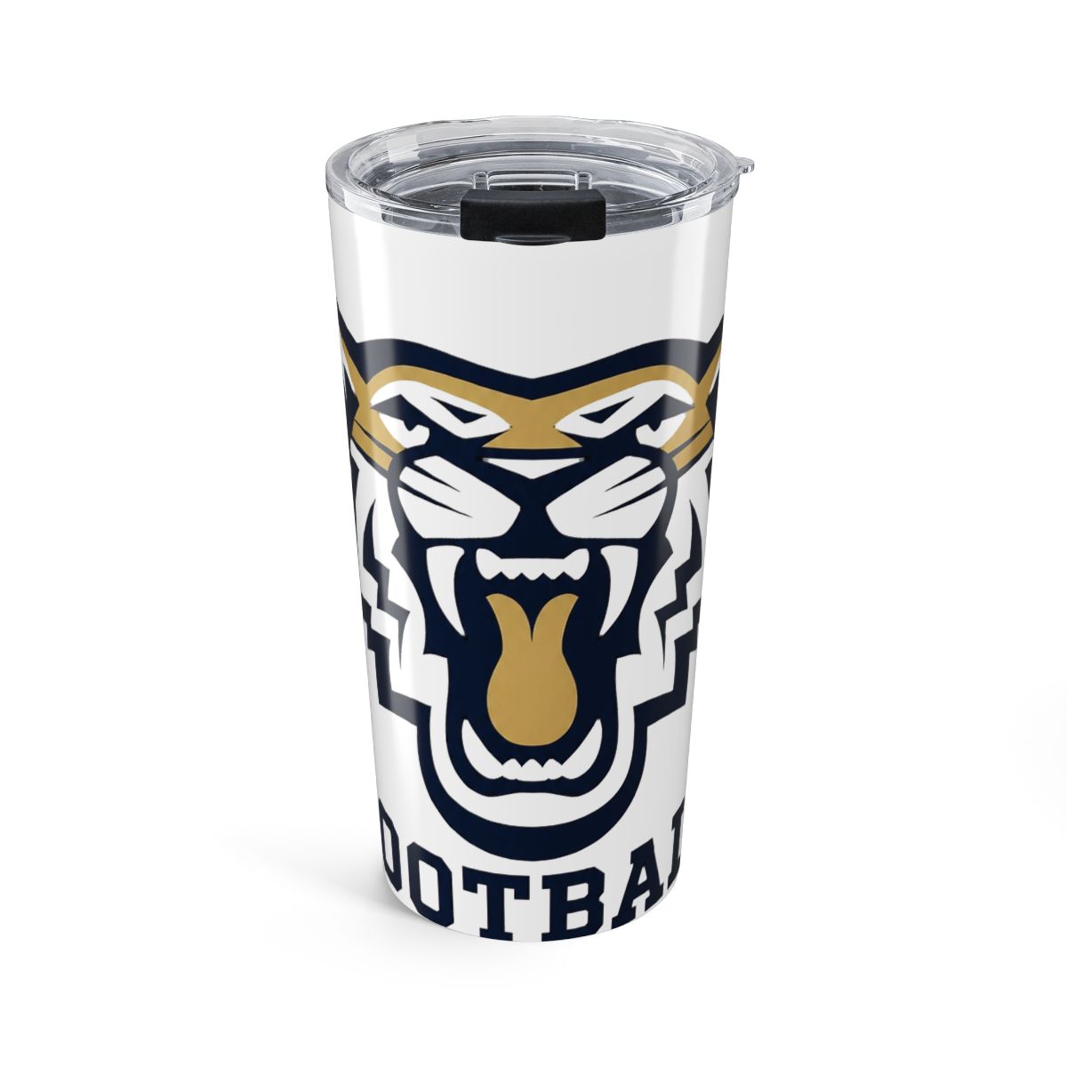 St David High School Tigers Football Stainless Steel Insulated Tumbler | DavsD - alternate angle 1, merchandise