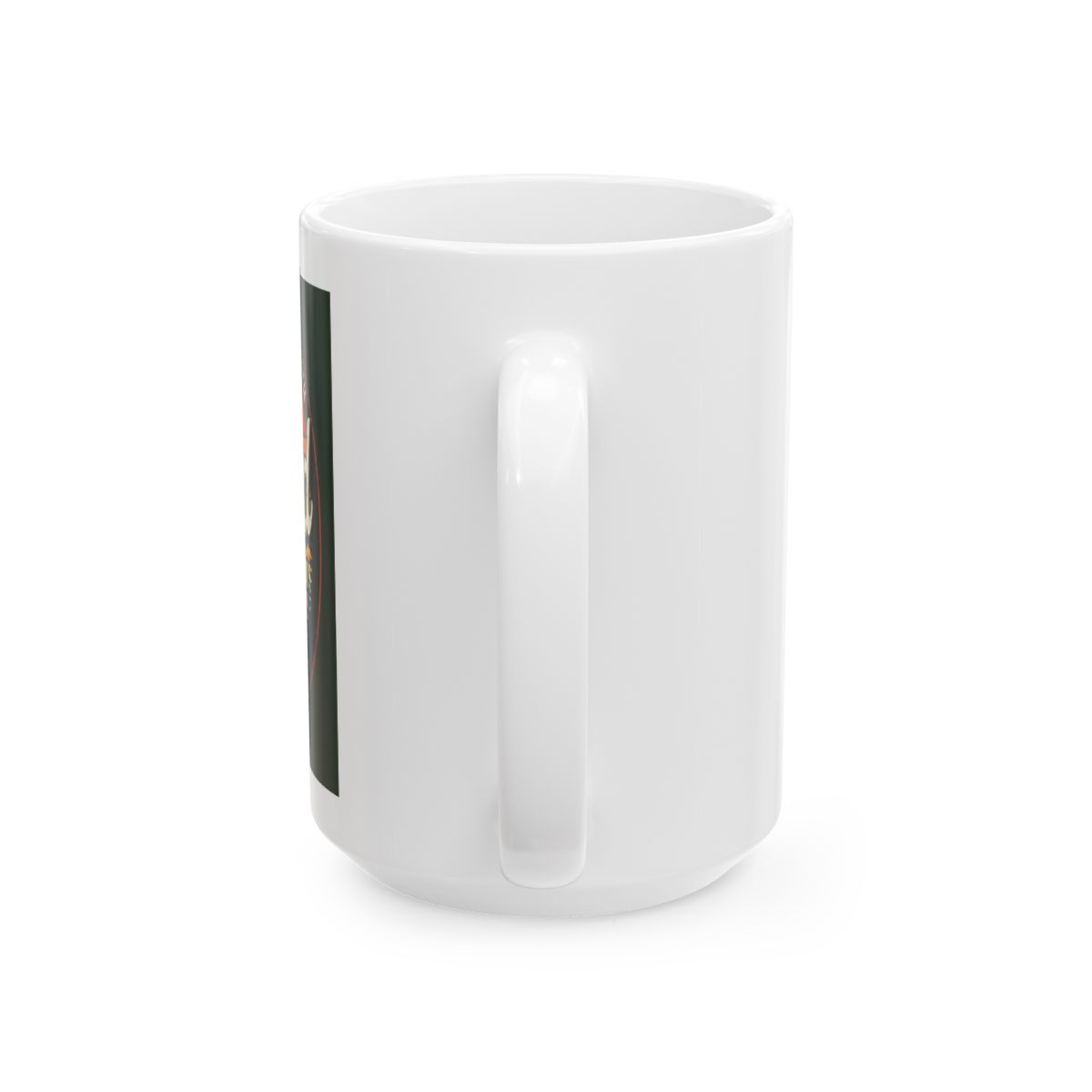 David The Man The Myth The Legend Vintage Sunset Ceramic Mug, White | DavsD - alternate angle 5, merchandise