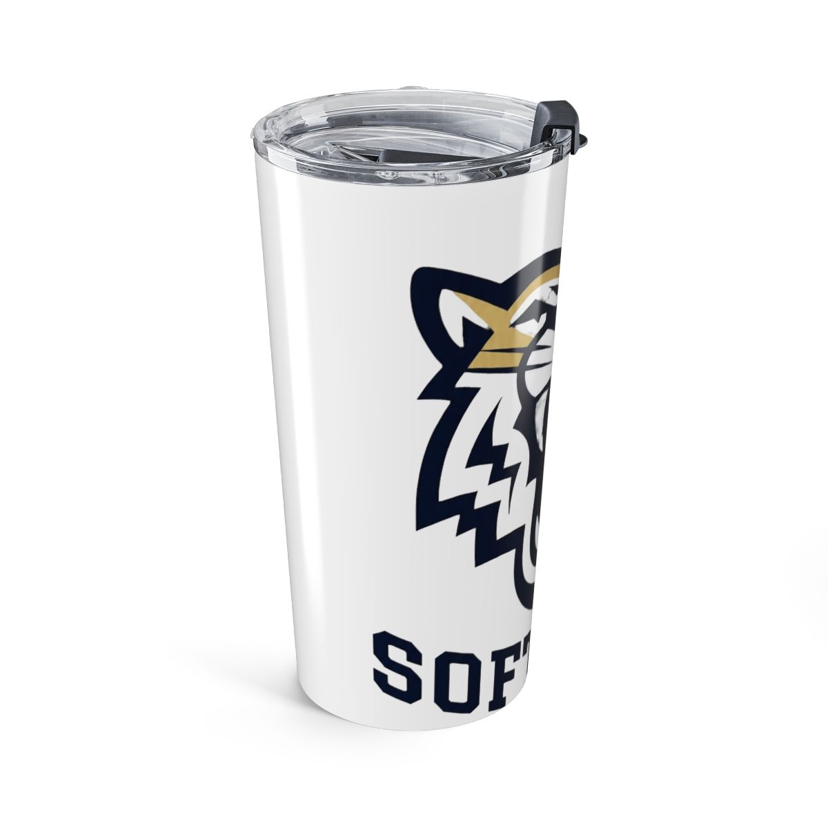 St David High School Tigers Softball Stainless Steel Insulated Tumbler | DavsD - alternate angle 3, merchandise
