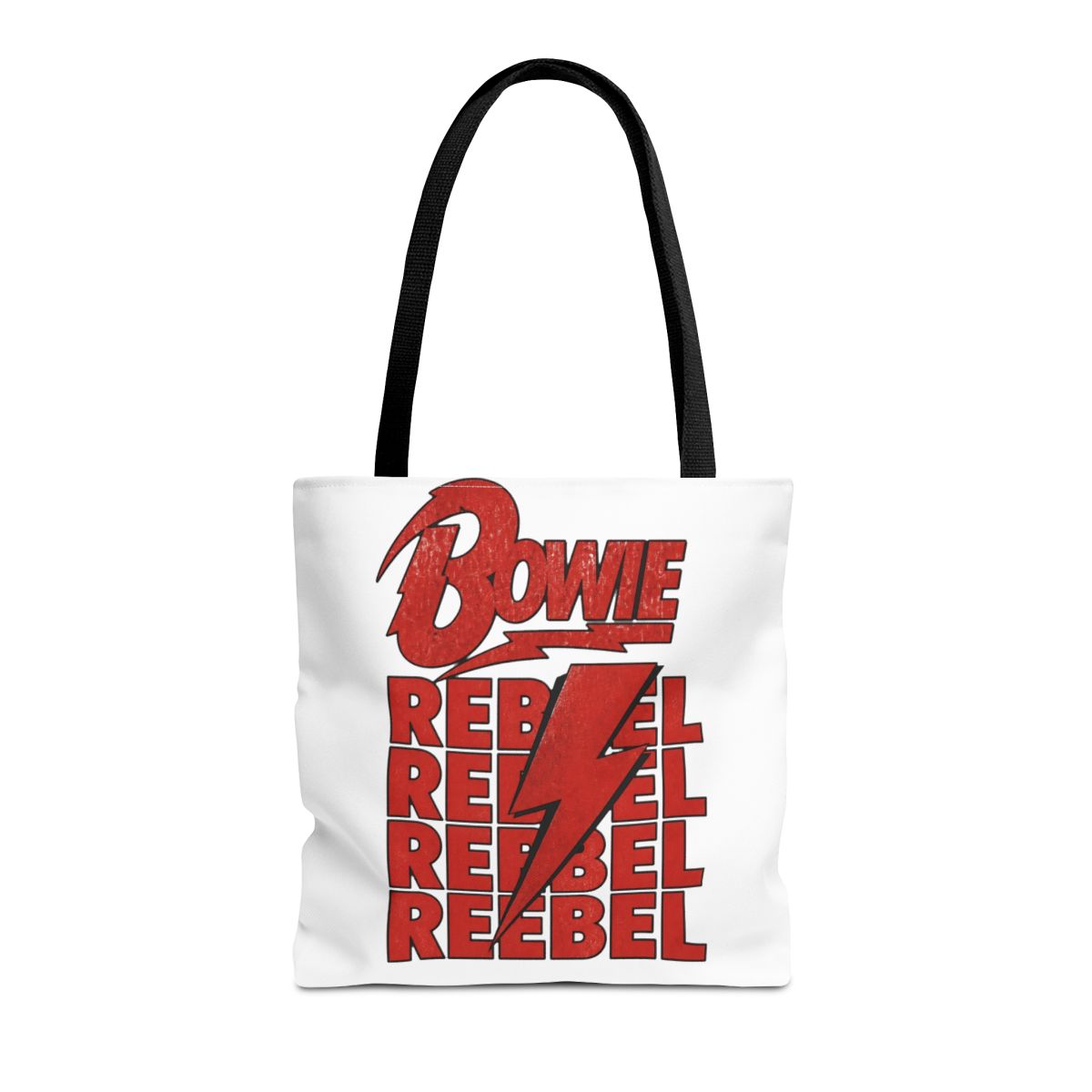 David Bowie Rebel Rebel Daypack Bags Bag | DavsD - alternate angle 2, merchandise