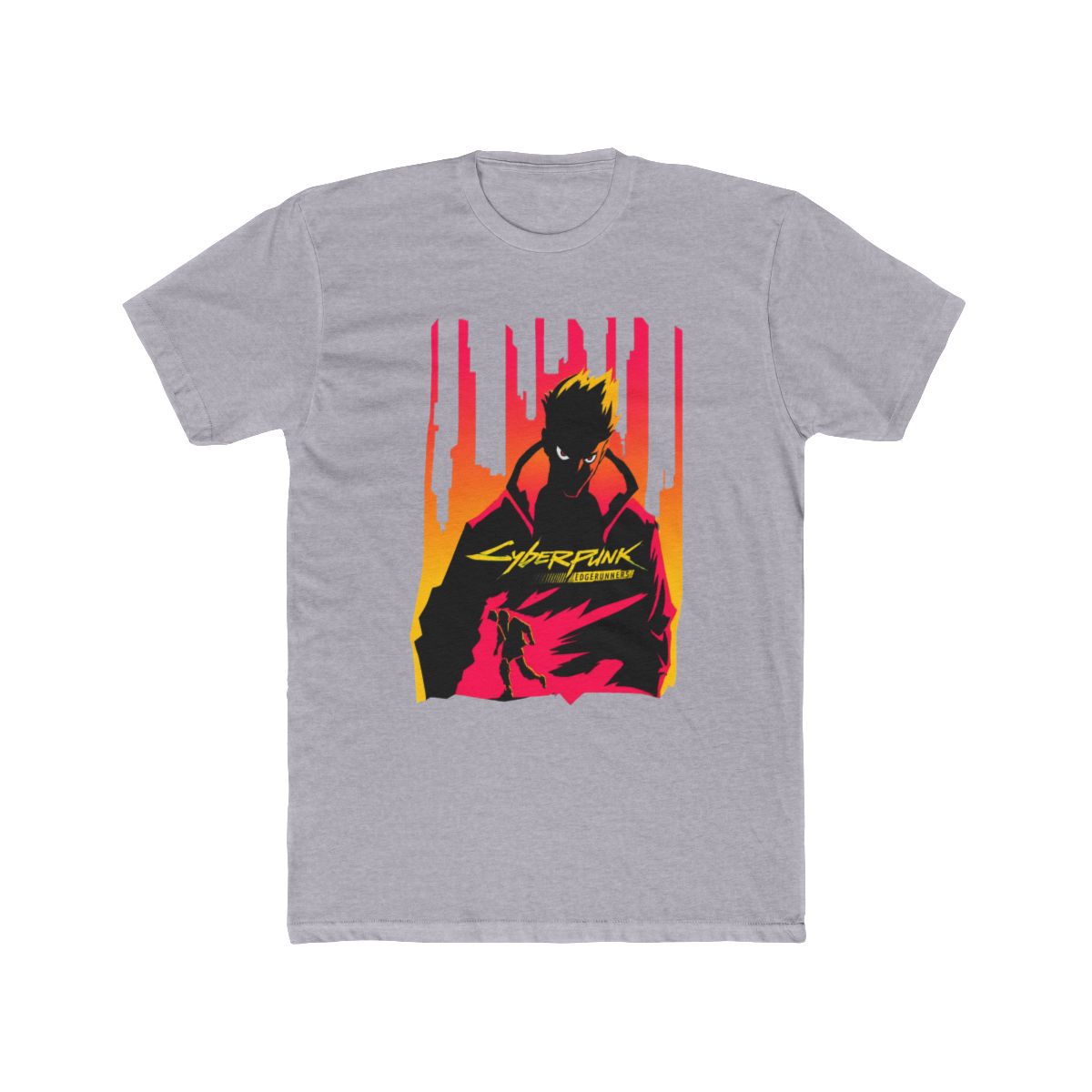 CYBERPUNK EDGERUNNERS DAVID MARTINEZ ON FIRE TEE | DavsD