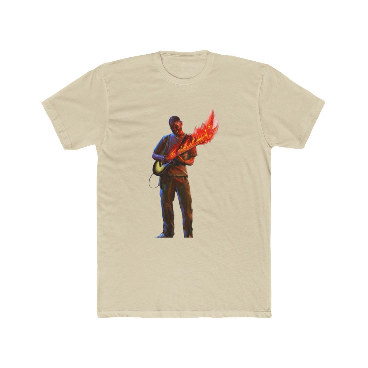Psycho In The Fire Tee | DavsD - alternate angle 5, merchandise