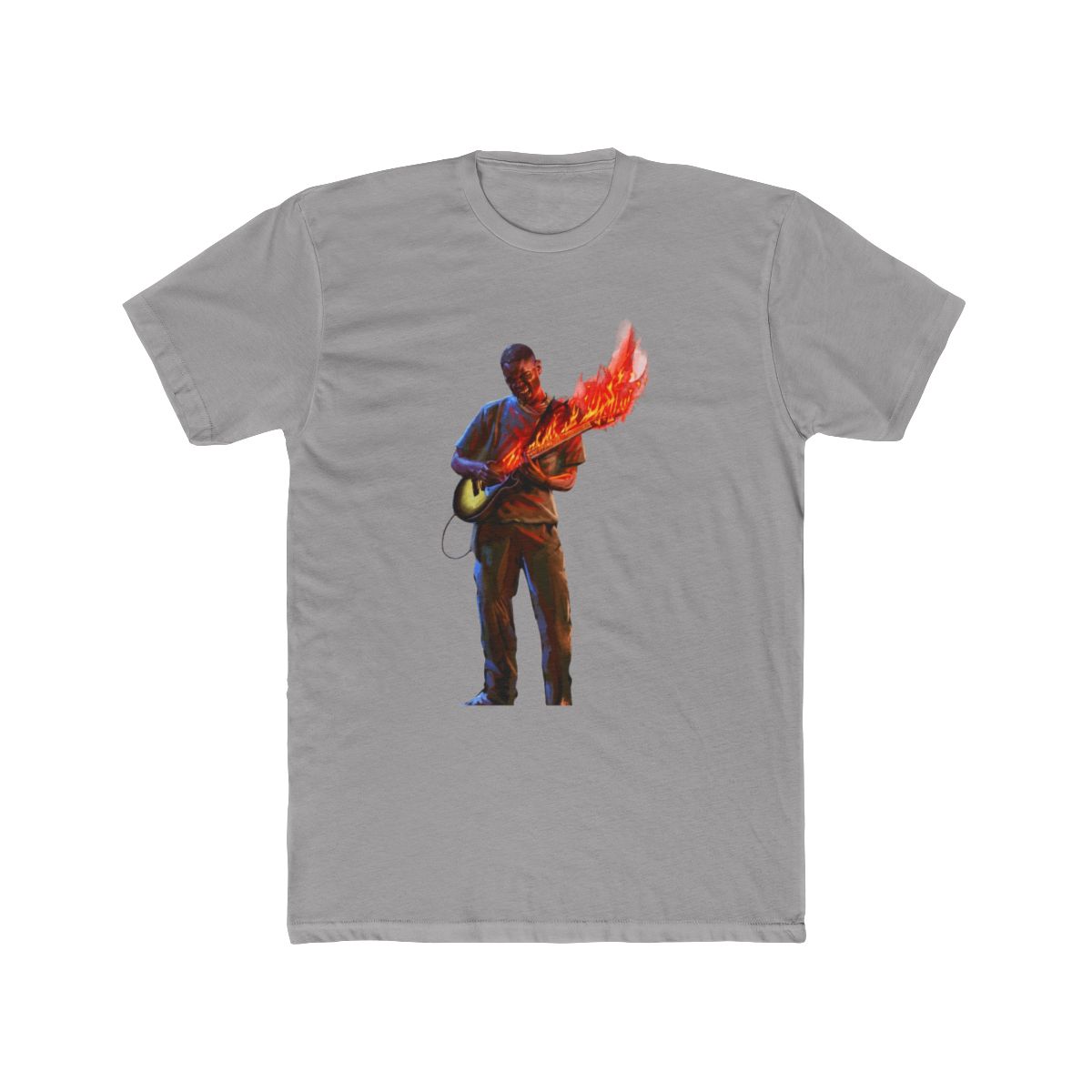 Psycho In The Fire Tee | DavsD - alternate angle 2, merchandise