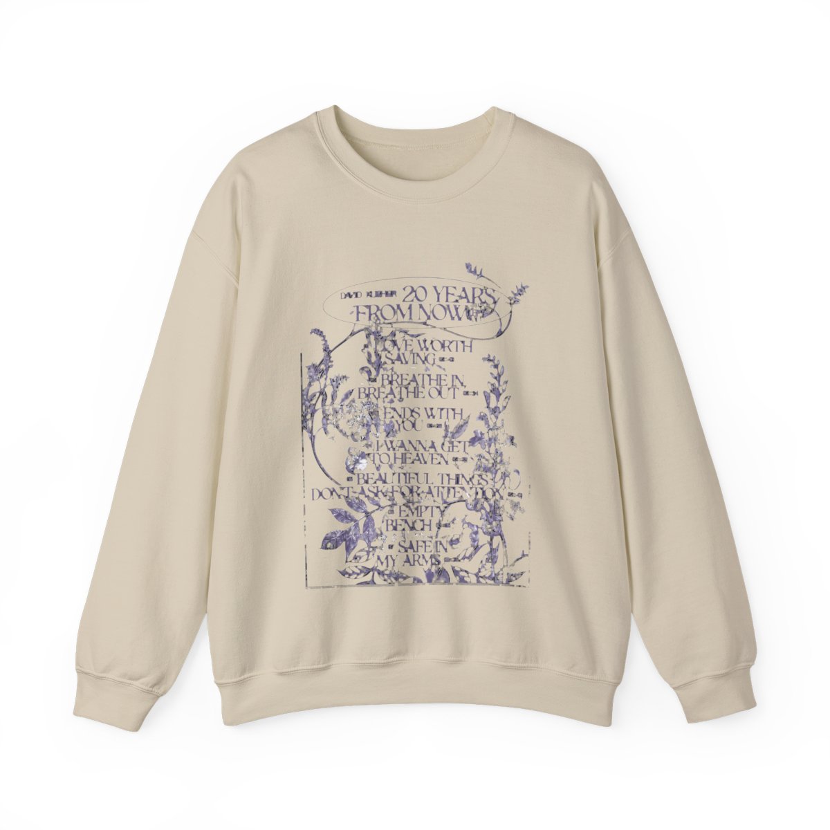 "20 Years From Now" Vine Crewneck | DavsD - alternate angle 5, merchandise