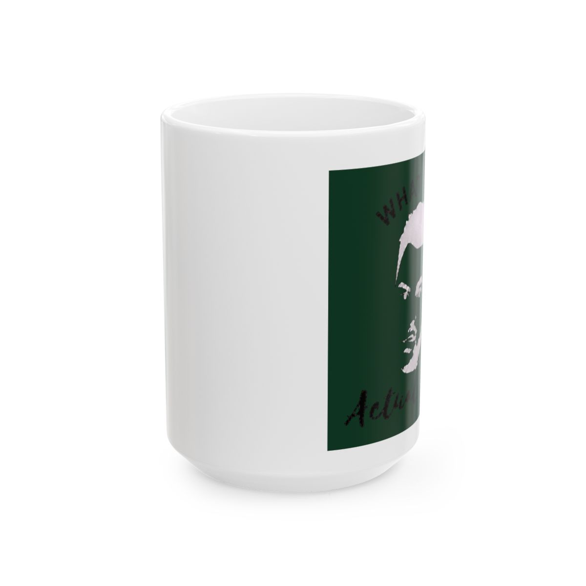 What The Actual Fuck, Creek Merch, David Rose Quotes Mug, 11 Oz Novelty Coffee Mug/Cup | DavsD - alternate angle 2, merchandise
