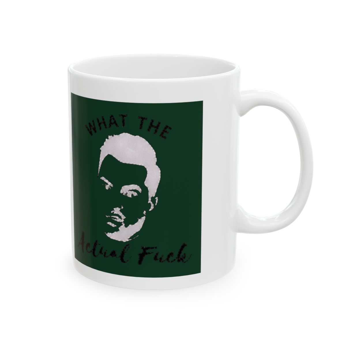 What The Actual Fuck, Creek Merch, David Rose Quotes Mug, 11 Oz Novelty Coffee Mug/Cup | DavsD